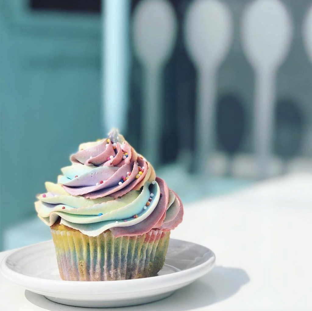 Rainbow Cupcakes