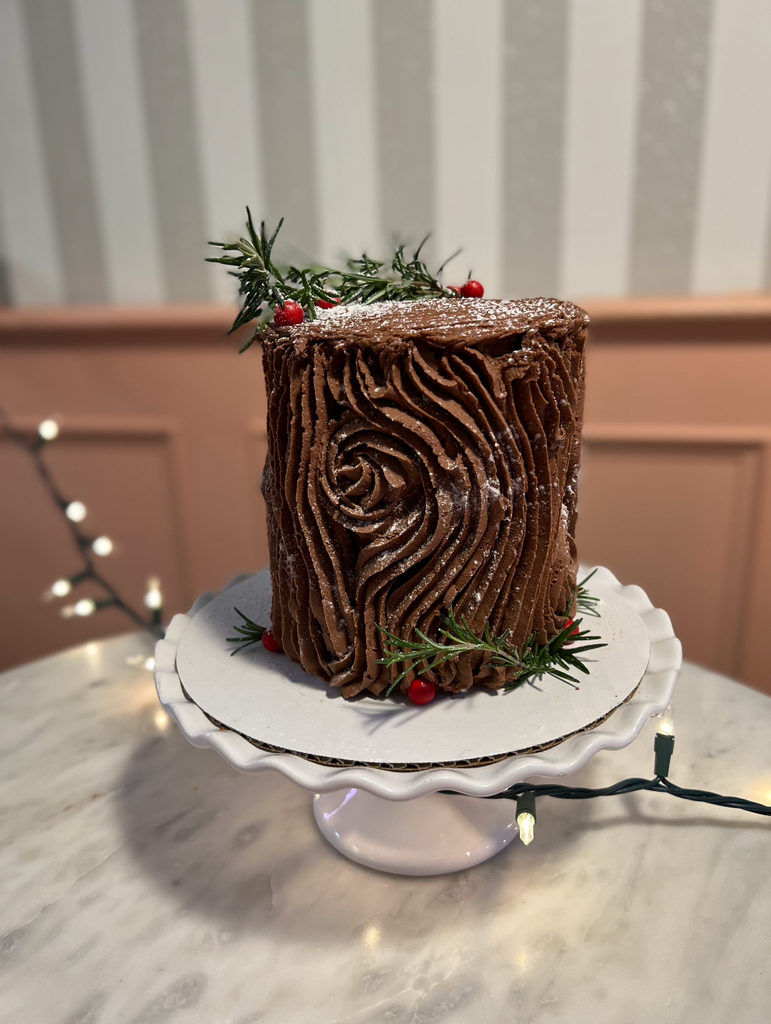Yule Log Cake